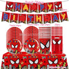 Superhero Birthday Party Tableware and Decoration Kit