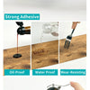 Hands display a clear bottle with a 5L volume, demonstrating strong adhesive properties and oil-proof, waterproof, and wear-r