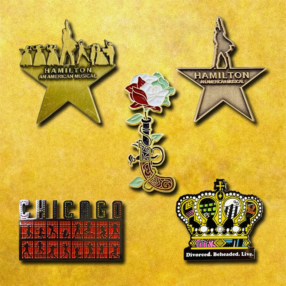 Broadway Musical Enamel Pin Brooch