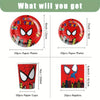 Superhero Birthday Party Tableware and Decoration Kit