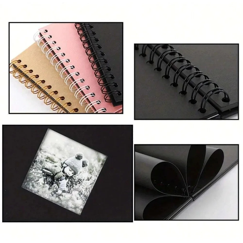 6-Inch Scrapbook Photo Album with Window Cover