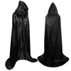 Black Wizard Cloak Costume Cape for Cosplay and Halloween