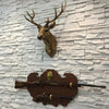Rustic Faux Deer Head Wall Décor with Antlers