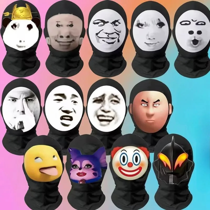 3D Celebrity Face Mask for Cosplay and Parties