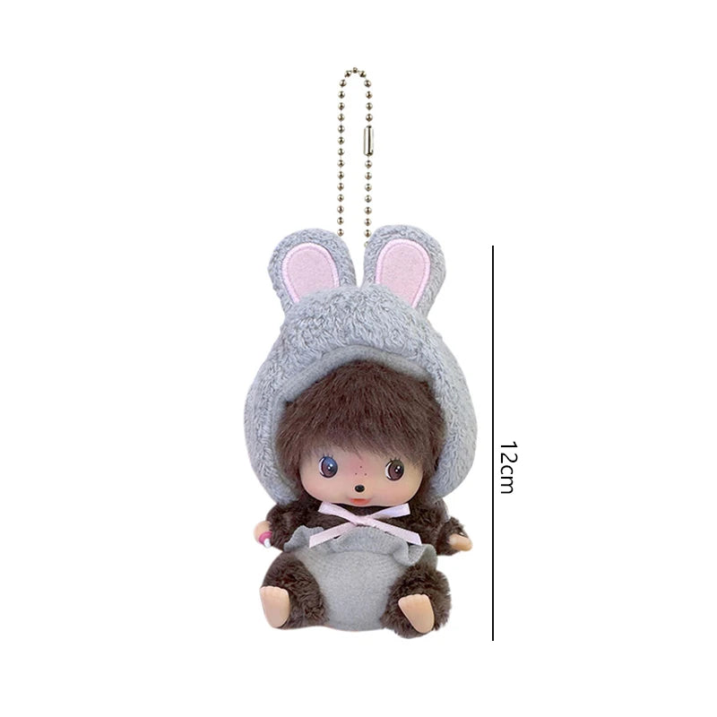 Monchhichi Plush Keychain Bag Charm