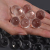 Crystal-Look Acrylic Round Beads for Crafts and Decor