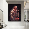 Aesthetic MMA Fighter Wall Art Poster – Waterproof & Easy to Stick