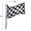 Race Car Birthday Party Balloon Decoration Set with Traffic Lights, Cones & Checkered Flags