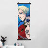 Anime canvas wall art featuring Isagi Yoichi and Chigiri Hyoma in a portrait style