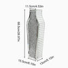 Crushed Diamond Mirrored Floor Vase