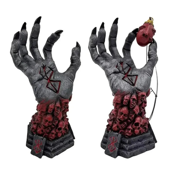 Gothic Resin Hand Wall Hook & Key Holder