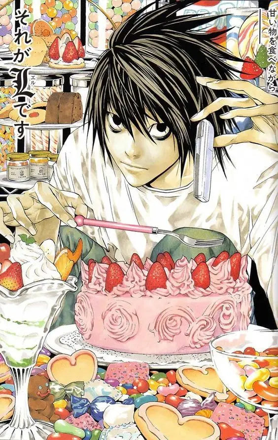 Death Note Anime Canvas Wall Art - Yagami Light Poster