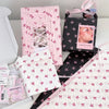 Pink Bowknot Wrapping Paper for Bouquets and Gifts