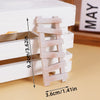 Light wood baby blocks cake toppers featuring bear and car designs