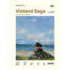A poster print titled Vinland Saga featuring a landscape with a sky and sea under clouds.