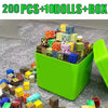 Magnetic Building Blocks Set with Storage Box