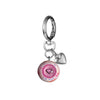Glow-in-the-Dark Gothic Eyeball Keychain