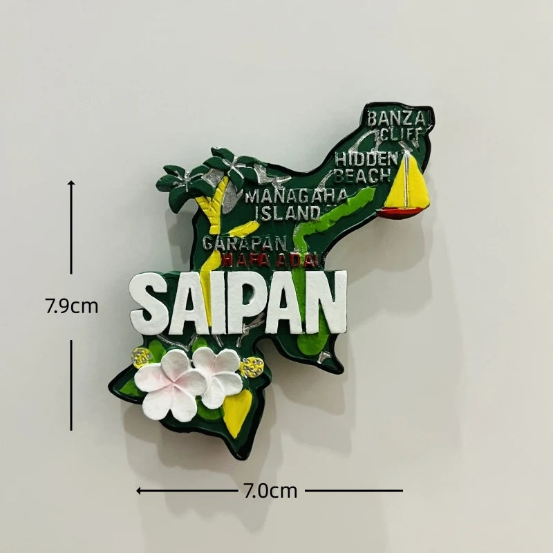 3D Resin Fridge Magnets – Iconic American Landmarks
