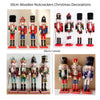 Handcrafted Wooden Nutcracker Soldier Christmas Decoration