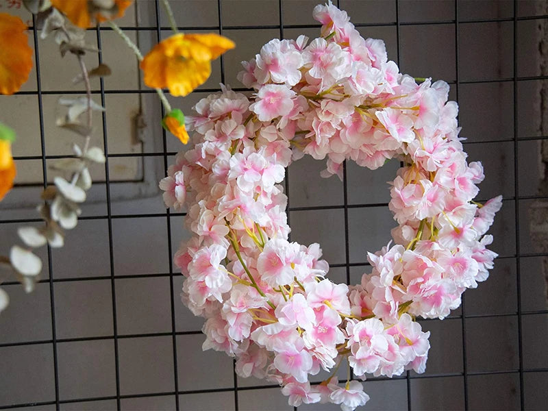 Artificial Sakura Flower Vine for Wedding and Party Decoration