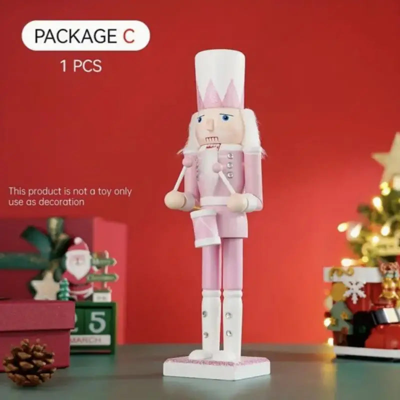Handcrafted Wooden Nutcracker Soldier Christmas Decoration