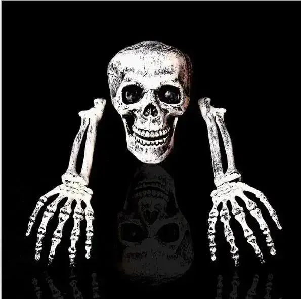 Halloween Bone Prop Set with Skull and Hands