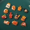 Realistic Bread Fridge Magnets Set — Cute Kitchen Decor & Note Holders