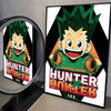 Anime canvas wall art featuring Gon from Hunter x Hunter in a dynamic pose