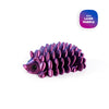Purple articulated 3D printed hedgehog figurine