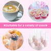 White paper lollipop sticks used for making cake pops and candy