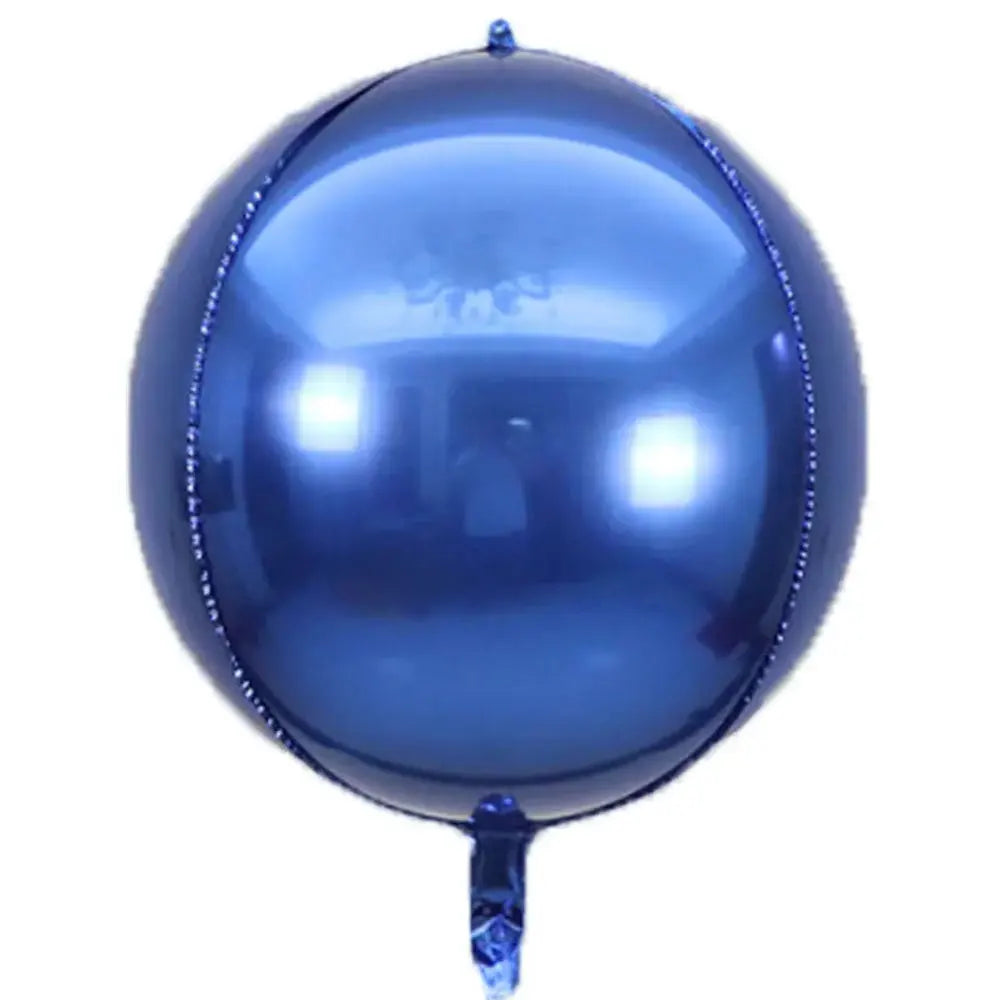 Royal Blue Foil Balloons (10-50 inch) for Party Decor