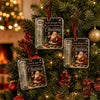 Crystal Clear Christmas Cash Gift Holder Ornaments