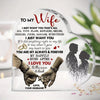 A clear heart-shaped acrylic decoration featuring a silhouette of a couple's hands and heads with romantic text.