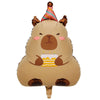 Capybara Cartoon Foil Balloon Party Decoration Set