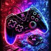 Neon Gamer Controller Diamond Painting Kit