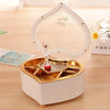 Heart-Shaped Ballerina Music Box