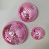Décoration murale de miroirs roses en boule disco