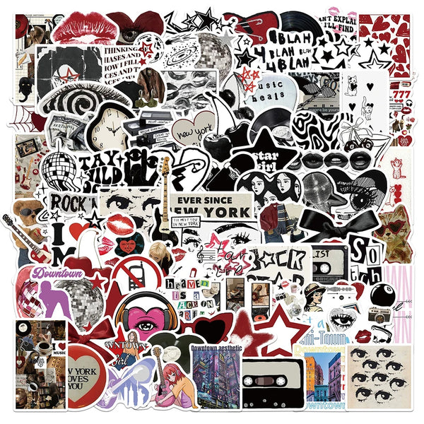 Y2K Aesthetic Cartoon Decals