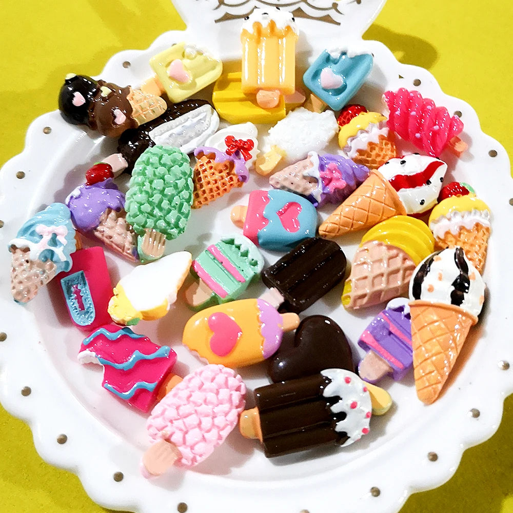 Miniature Dollhouse Food Set with Snacks, Cakes, Drinks & Wine
