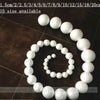 A circular arrangement of white polystyrene foam balls of various sizes, used for crafting and DIY materials.