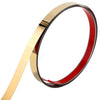 Gold mirror self-adhesive stainless steel decorative wall trim rolled into a circular strip