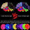 Glow-in-the-Dark Neon Balloons (60 Pack) – 12 Inch Party Decorations