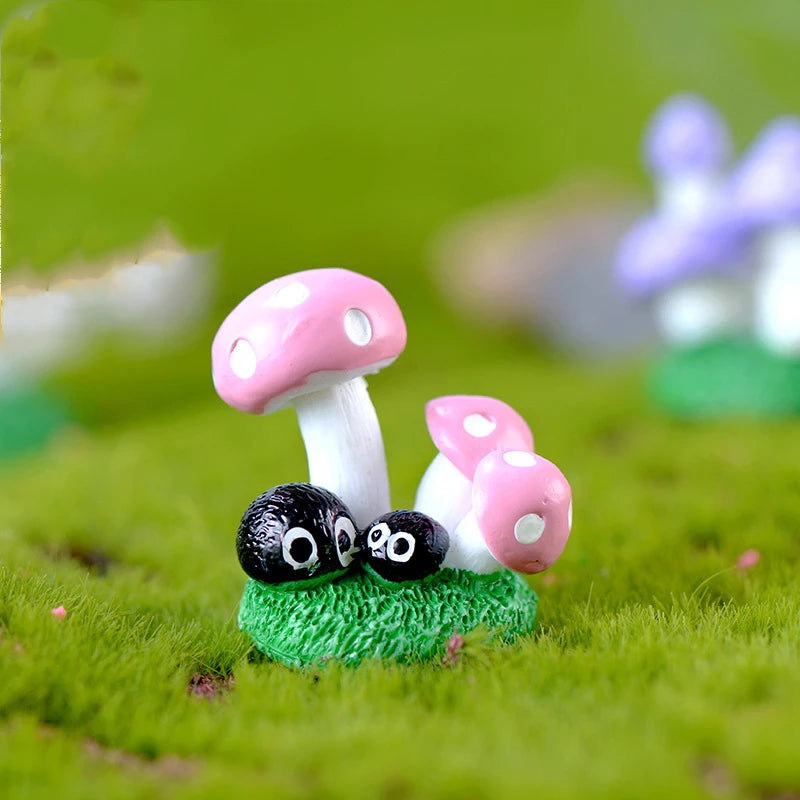 Miniature Fairy Garden Ornaments | Set of Resin Accents