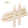 Hand-Rolled Beeswax Taper Candles with Honeycomb Design