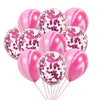 Rose Pink Metallic Latex Balloons for Parties & Celebrations