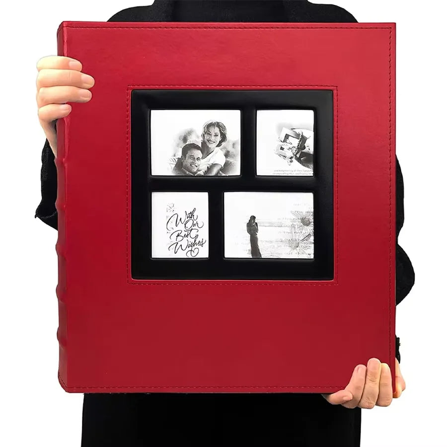 Luxury Leather Photo Album (4x6) for Memories