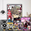 Anime poster featuring characters from Soul Eater with dark and stylized artwork