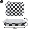 Checkered Racing Flag Toothpicks for Cupcakes & Party Decor