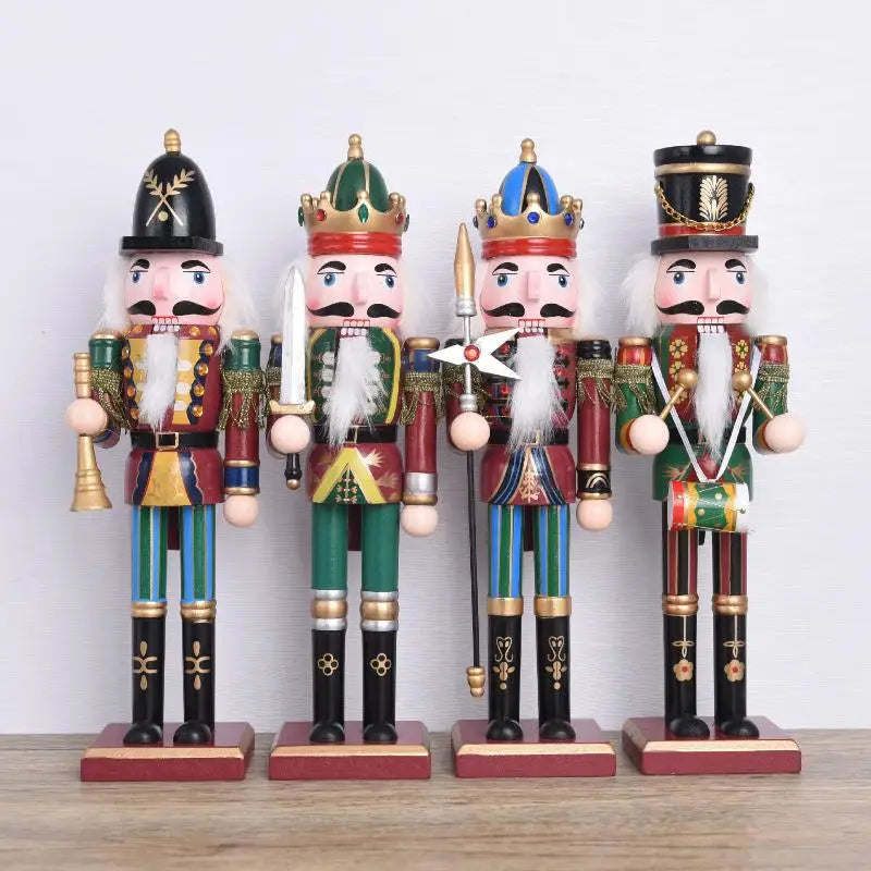 Handcrafted Wooden Nutcracker Soldier Christmas Decoration