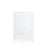 A clear plastic mini film frame designed for Fuji Instax instant photos.